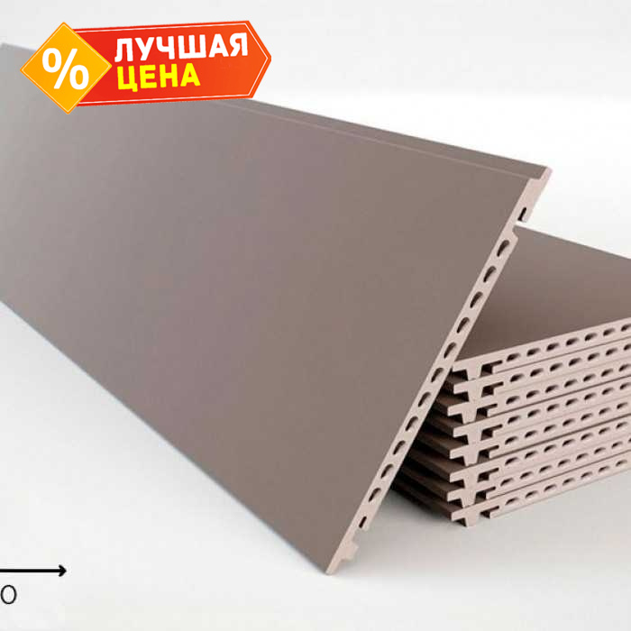 Керамогранитная плита FAVEKER GA16 для НФС, Gris, 1000*400*18 мм