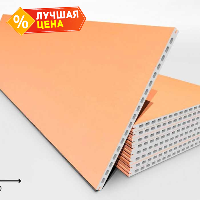 Керамогранитная плита FAVEKER GA20 для НФС, Salmon, 800*400*20 мм