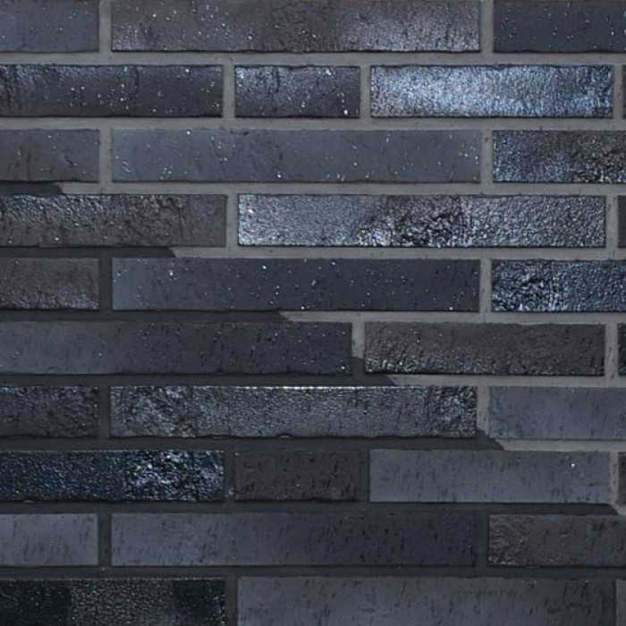 Клинкерная плитка ABC Atlantis kohlebrand Schieferstruktur, 365х52х10 мм